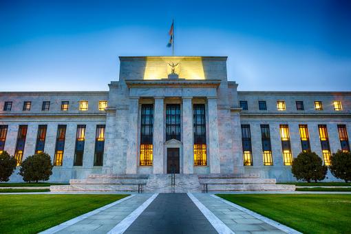 Federal Reserve Building In Washington DC