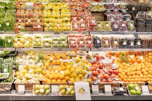 Vegetable choice at the Supermarket