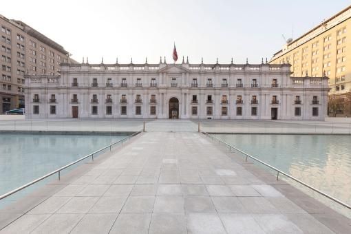 La Moneda Palace in Santiago, Chile