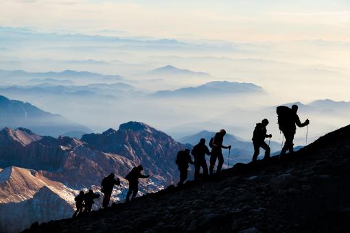 Mountain hike