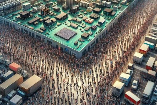 Crowded scene