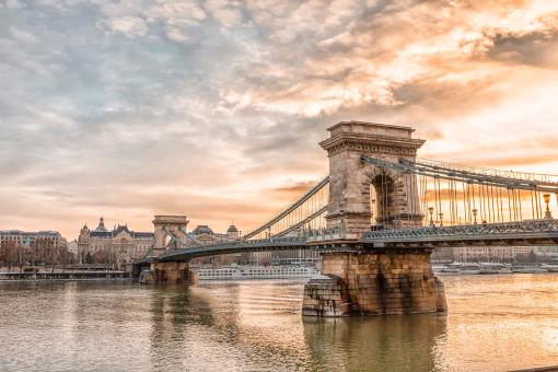 Chain bridge, Budapest.