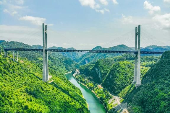 Bridge in mountain