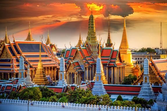 Grand palace and Wat phra keaw, Thailand