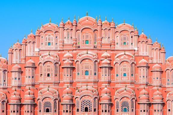 Hawa Mahal or Palace of the Winds in Jaipur, Rajasthan state, India.