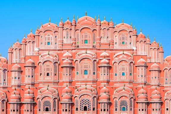 Hawa Mahal or Palace of the Winds in Jaipur, Rajasthan state, India.