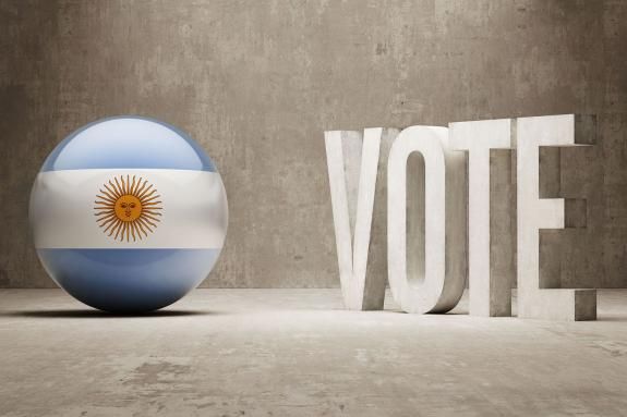 Argentina vote concept