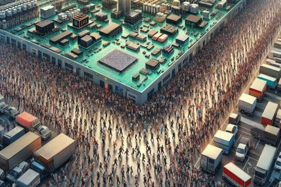 Crowded scene
