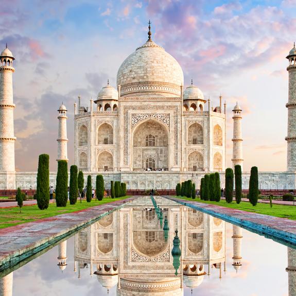 Taj Mahal - Agra, India.