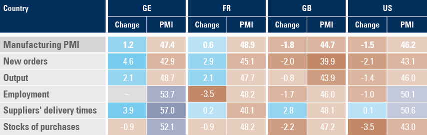 Fig 1: Flash PMIs: selected DM countries 